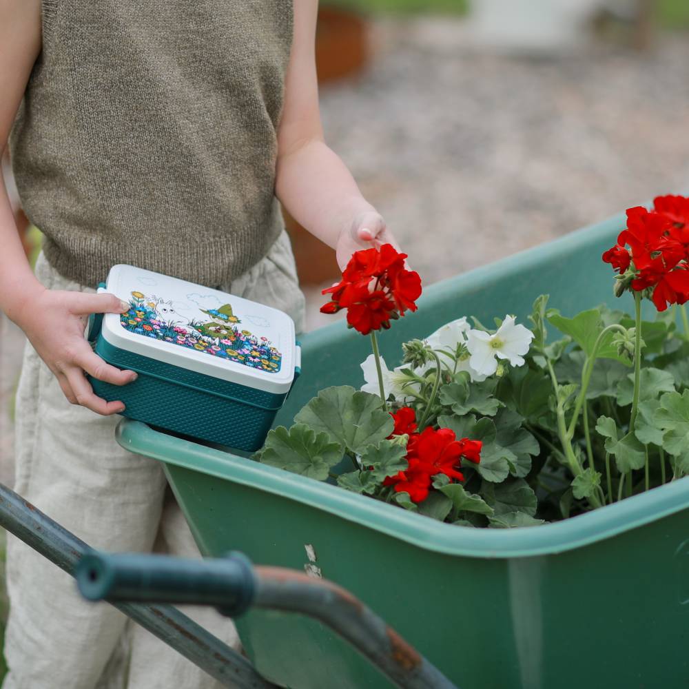 Moomin Meadow Lunchbox Green - The Official Moomin Shop