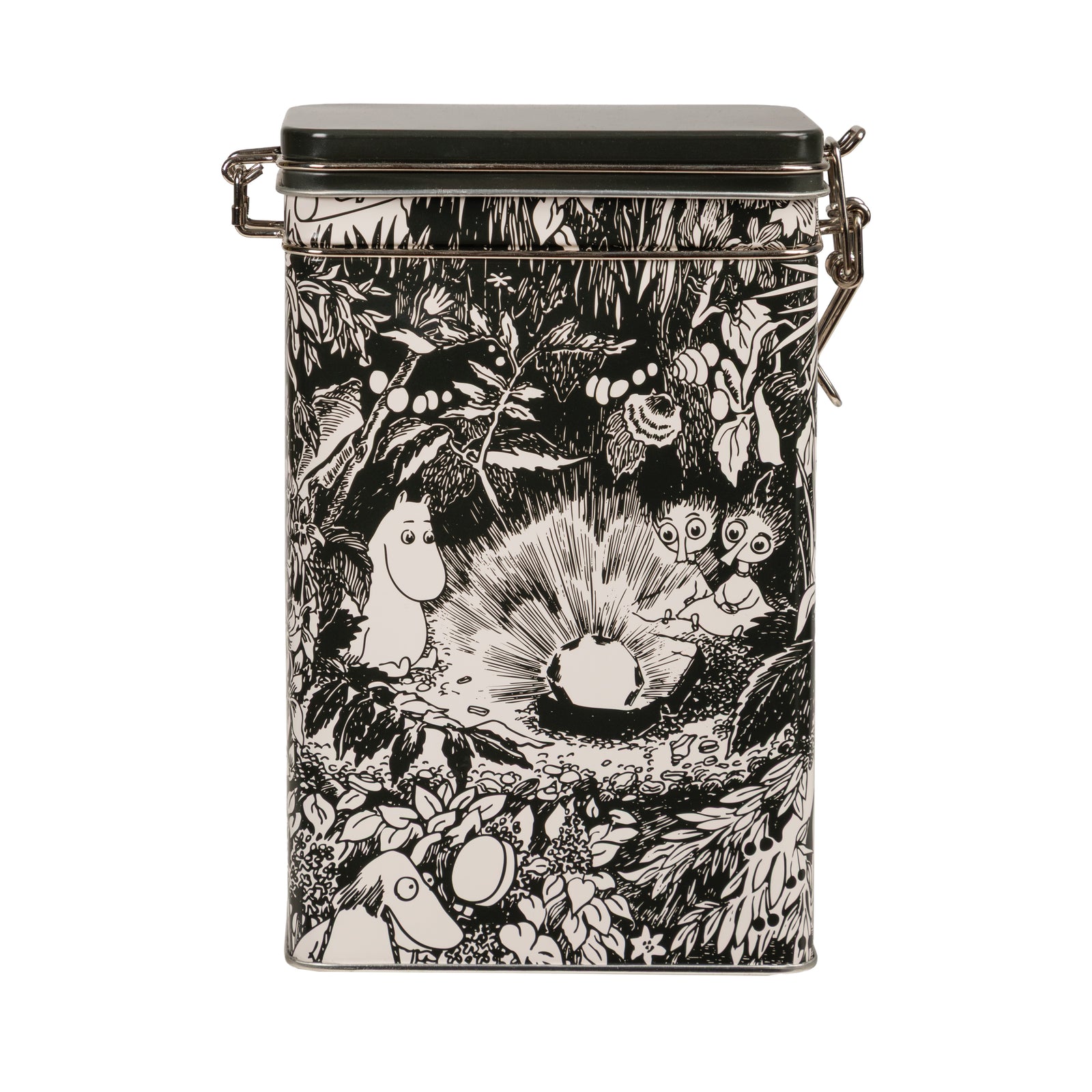 Moomin Ruby Coffee Tin B&W - The Official Moomin Shop
