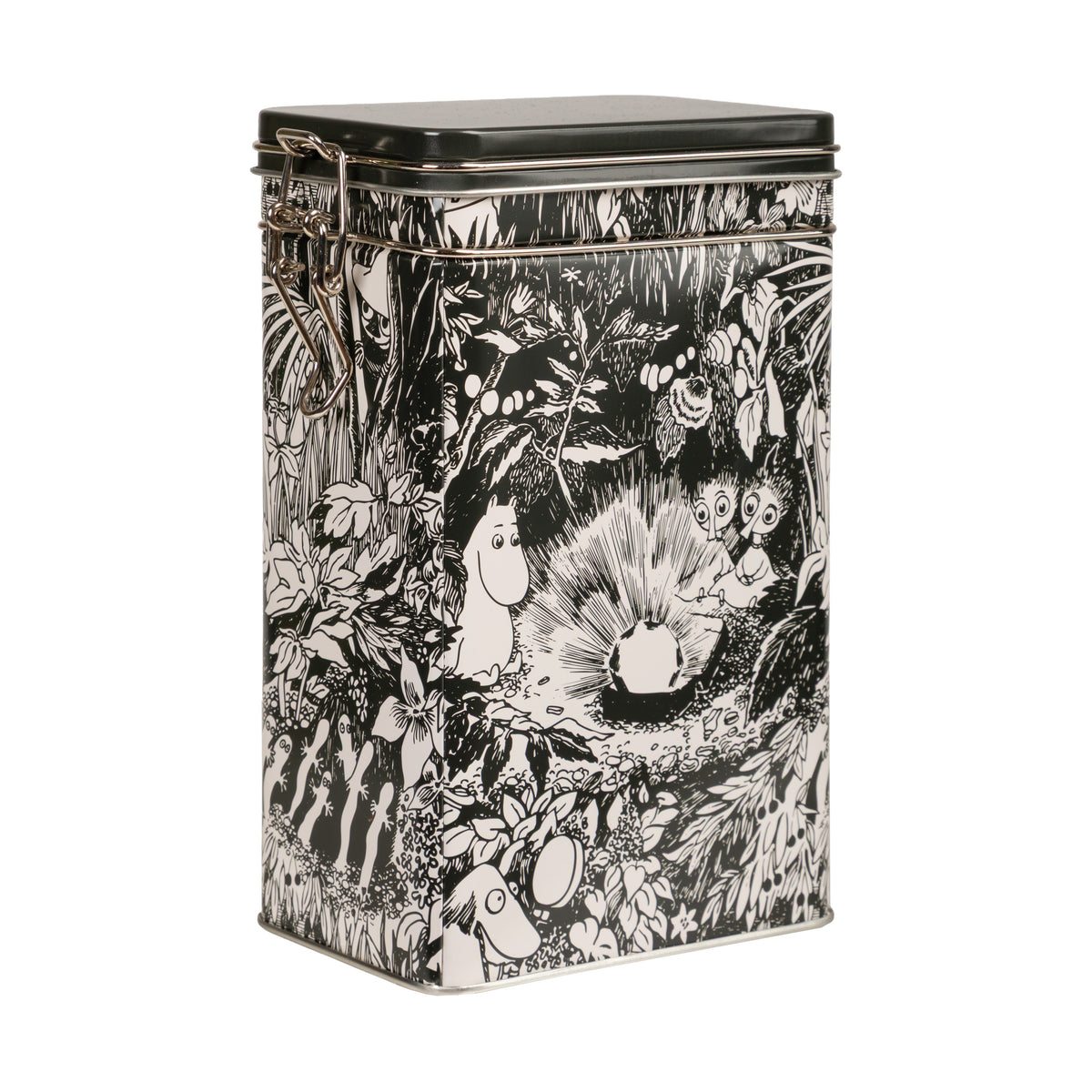 Moomin Ruby Coffee Tin B&W - The Official Moomin Shop