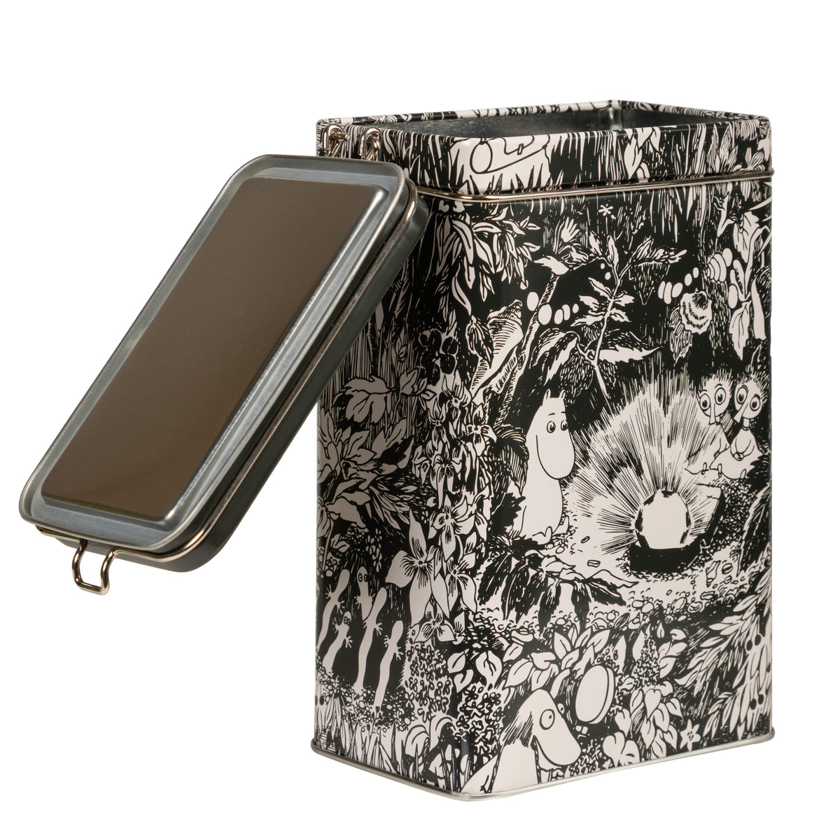 Moomin Ruby Coffee Tin B&W - The Official Moomin Shop