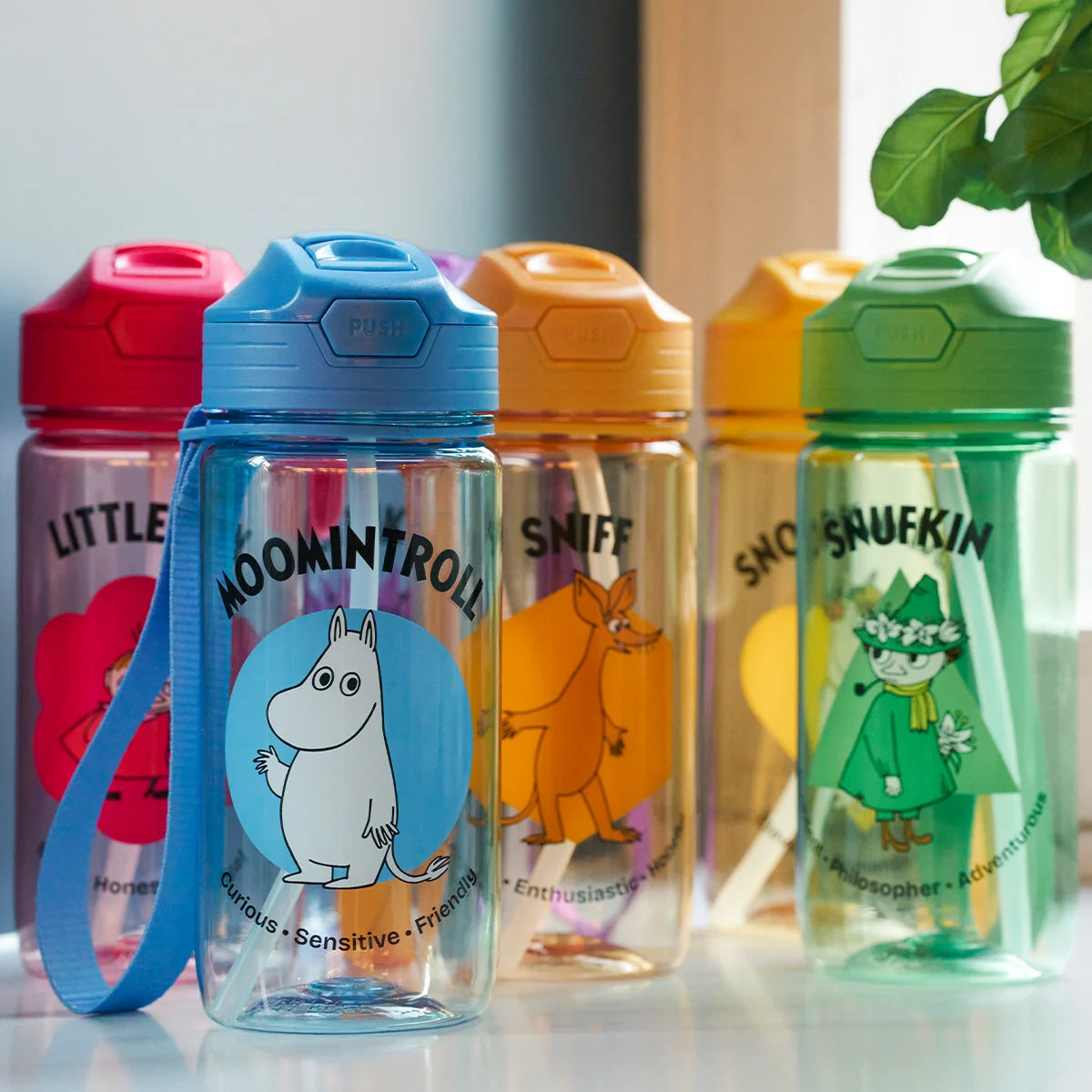 Moomintroll Bottle 5,5dl Blue
