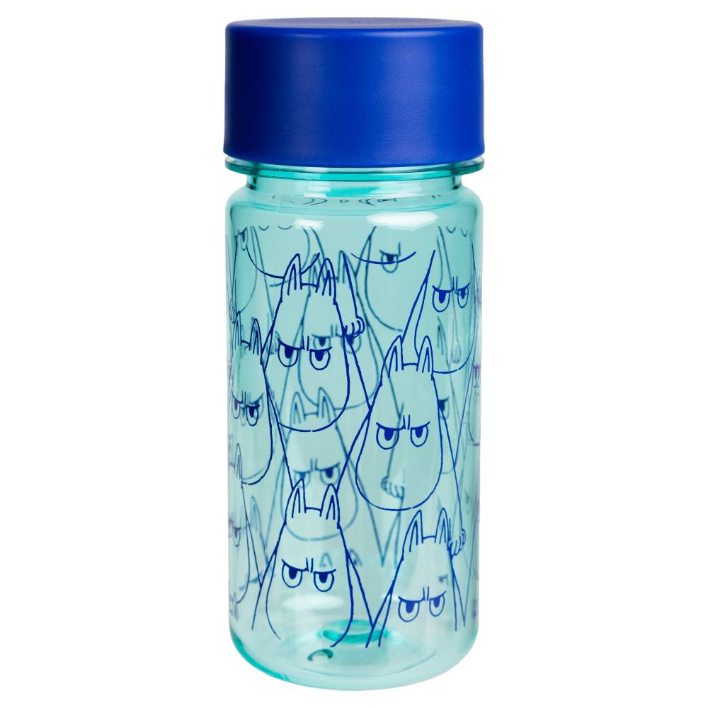 Moomintroll Angry Portrait Bottle 3dl Blue - The Official Moomin Shop