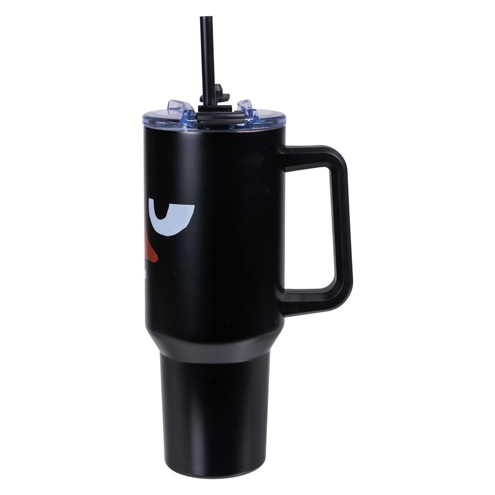 Stinky Face Tumbler Thermal Bottle 1,2L Black - The Official Moomin Shop