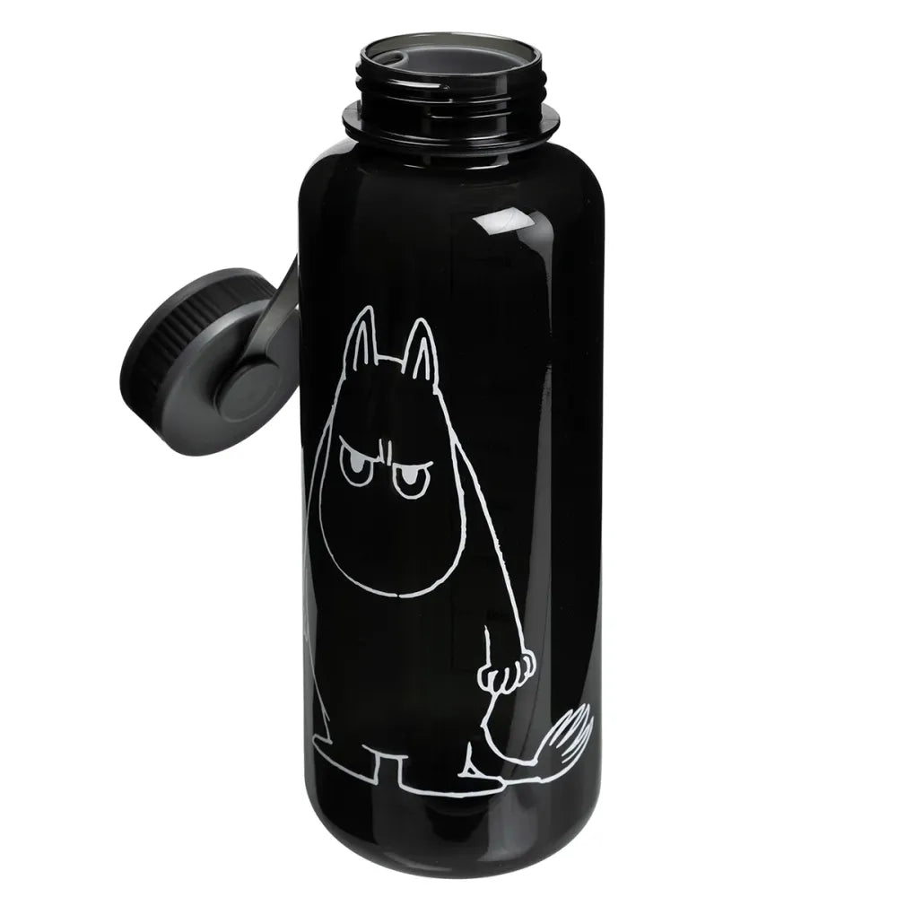 Moomintroll Angry Bottle 1l Black