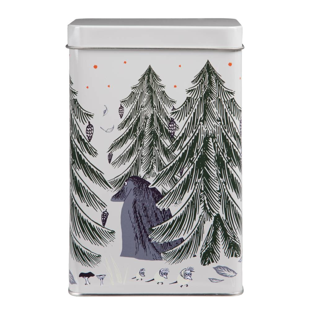 Moomin Primeval Forest Coffee Tin White - The Official Moomin Shop