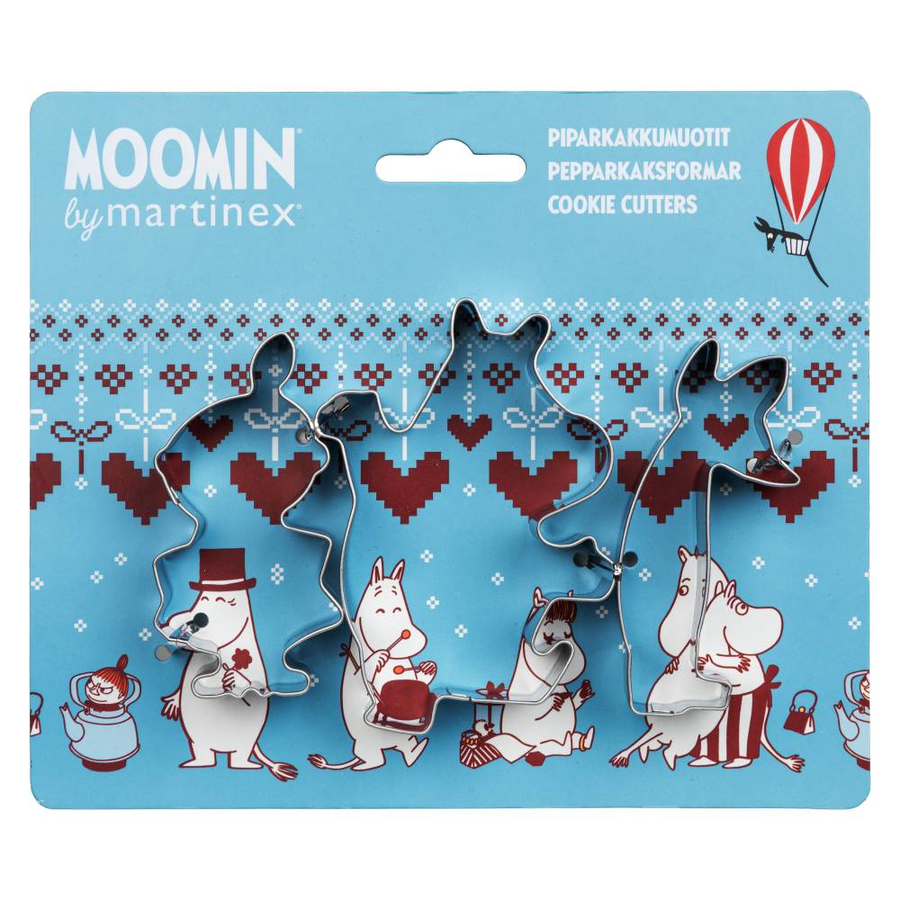 Moomin Midwinter Cookie Cutter 3-set - The Official Moomin Shop