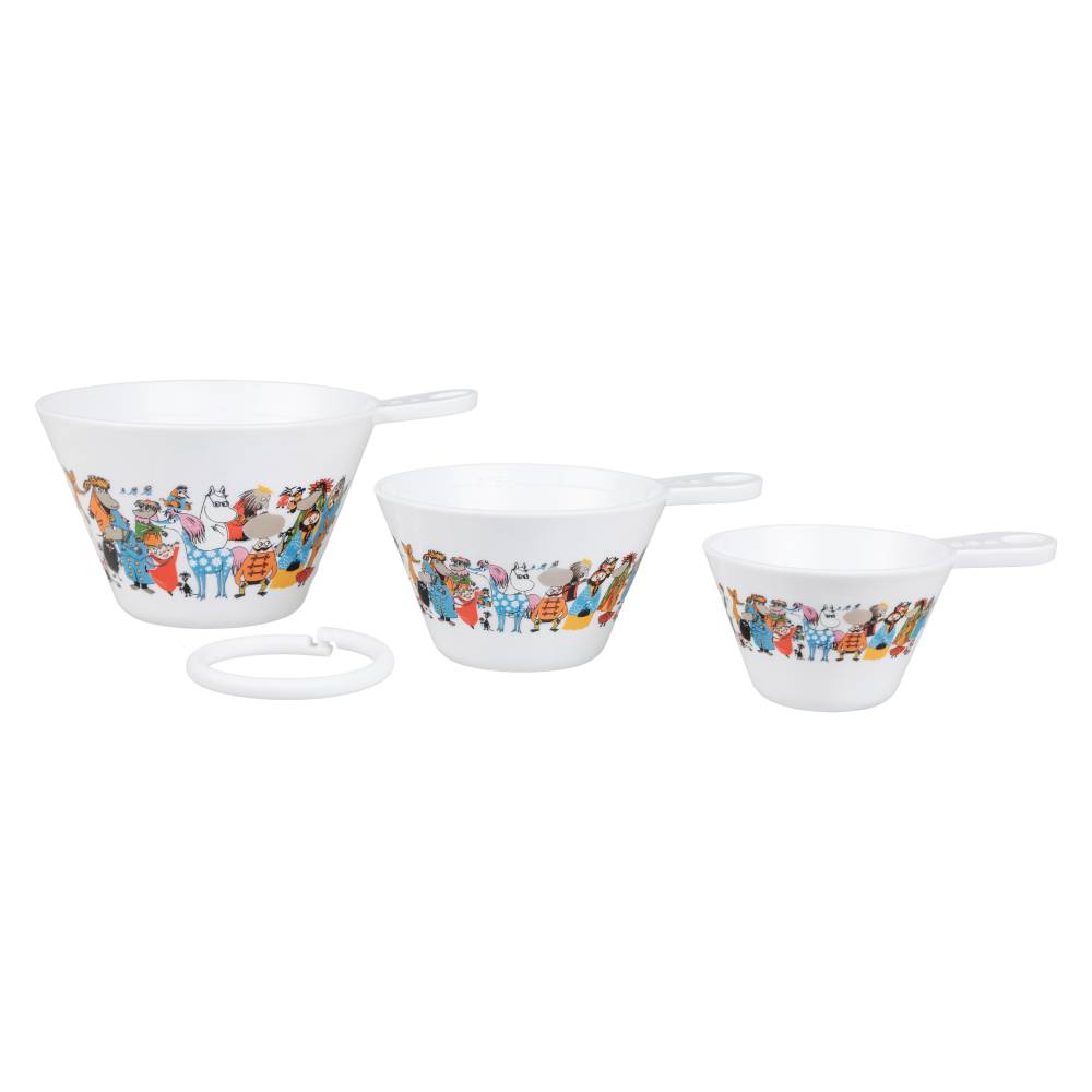 Moomin Class Reunion Measuring Cups 3-set - The Official Moomin Shop