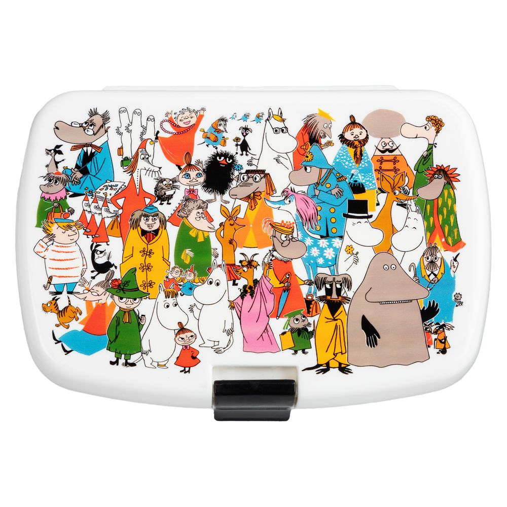 Moomin Class Reunion Lunch Box White - The Official Moomin Shop