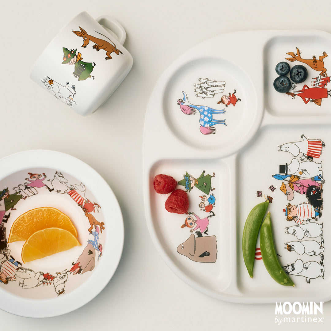 Moomin Characters Section Plate - The Official Moomin Shop