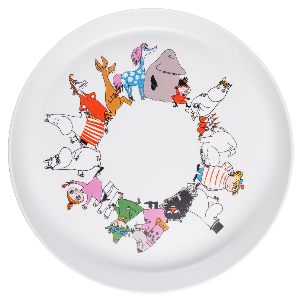 Moomin Characters Plate - The Official Moomin Shop