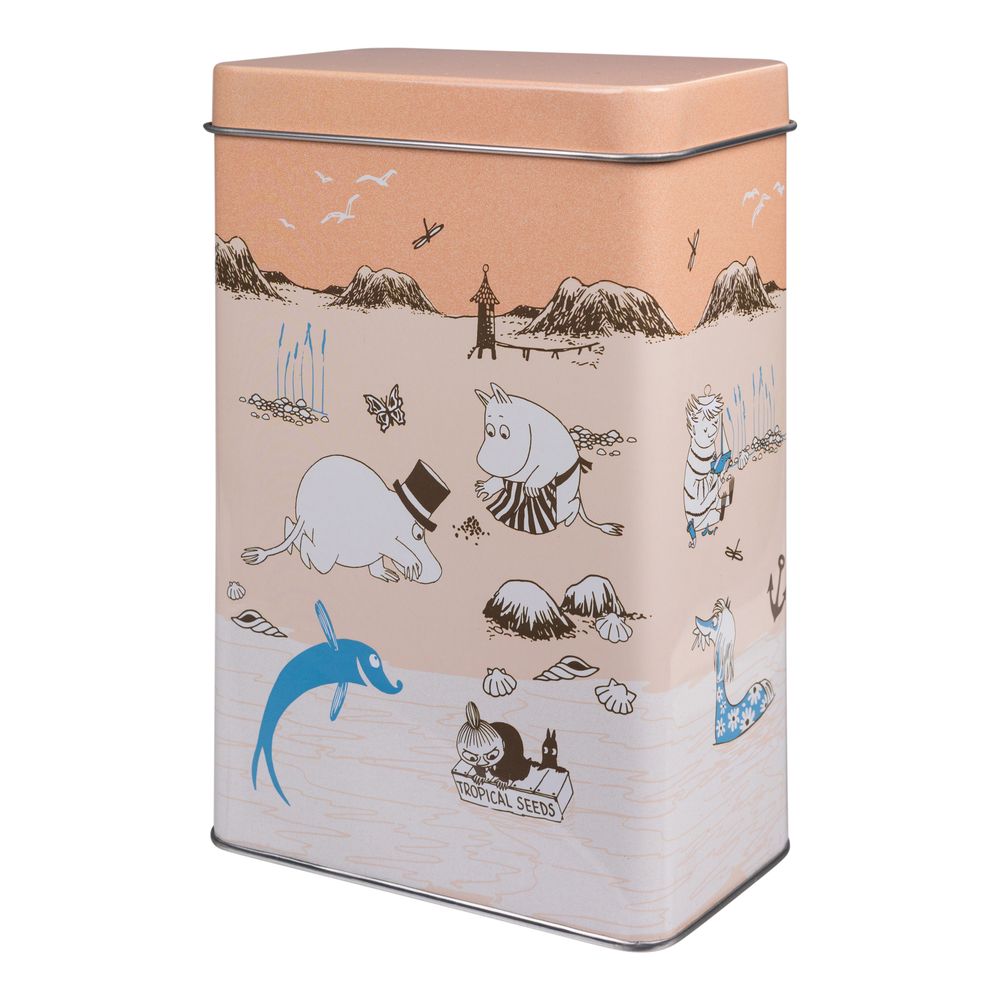 Moomin Beach Trip Coffee Tin - The Official Moomin Shop