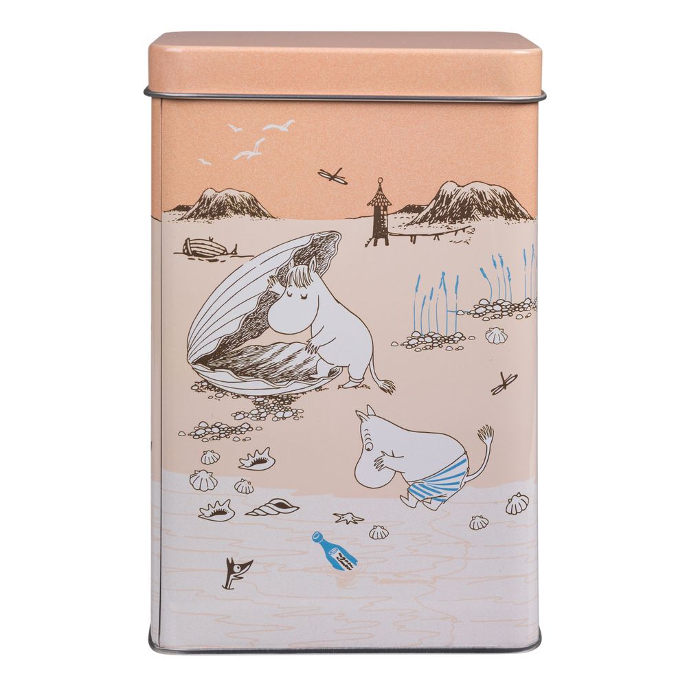 Moomin Beach Trip Coffee Tin - The Official Moomin Shop