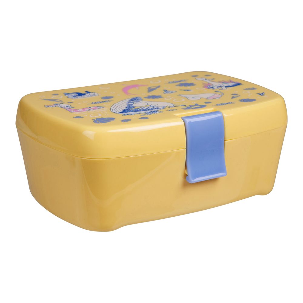 Moomin Beach Play Lunch Box Yellow - The Official Moomin Shop