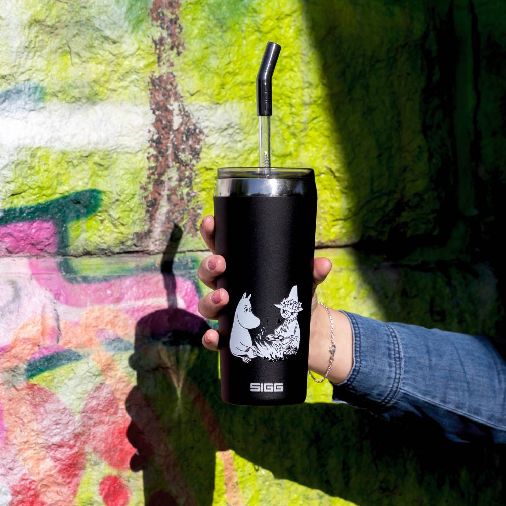 Moomin Helia Thermal Tumbler 0.6L Black - The Official Moomin Shop