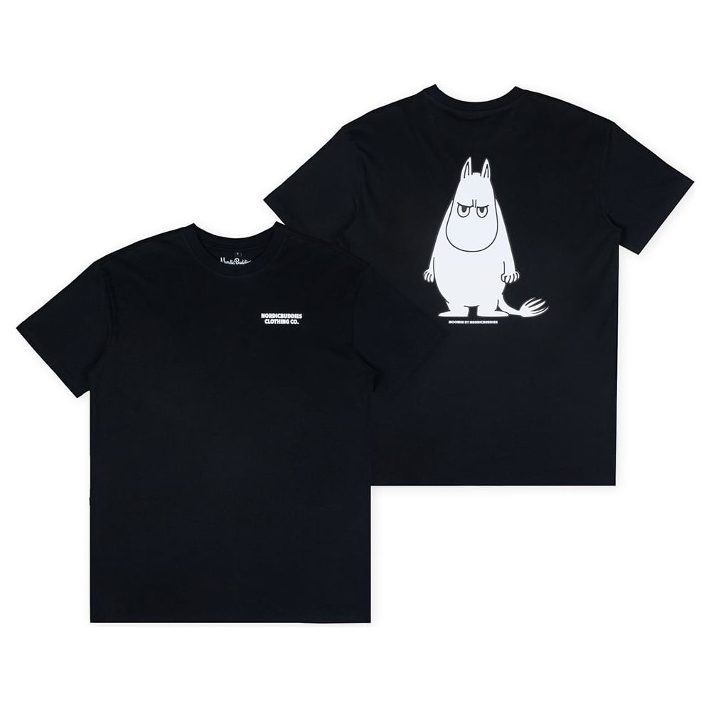 Moomintroll Angry T-shirt Black - The Official Moomin Shop