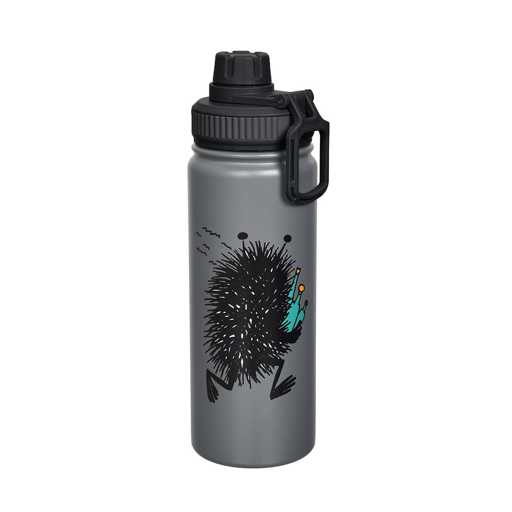 Stinky Thermal Everyday Bottle Grey - Nordicbuddies - The Official Moomin Shop