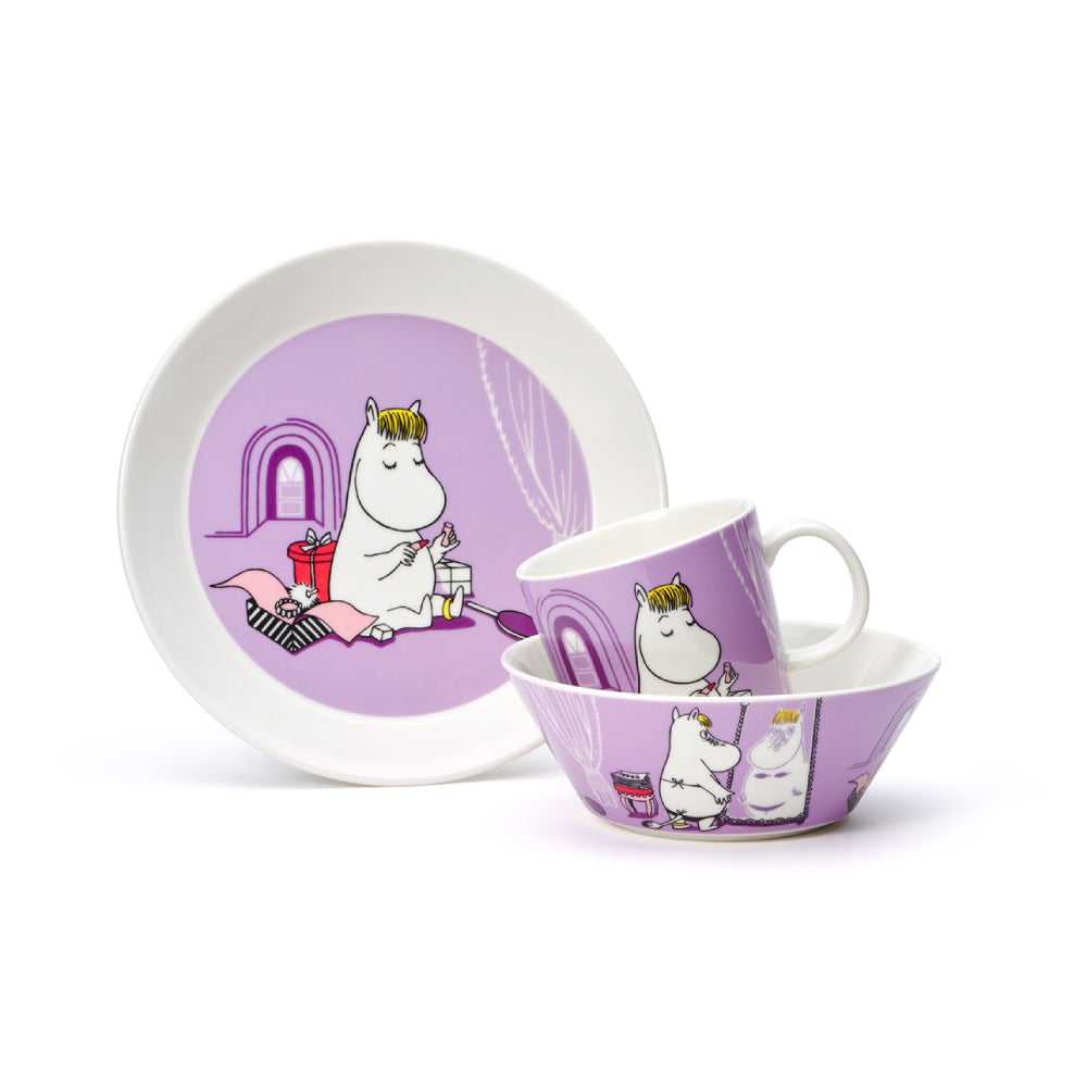 Snorkmaiden Plate 19cm Lilac - The Official Moomin Shop