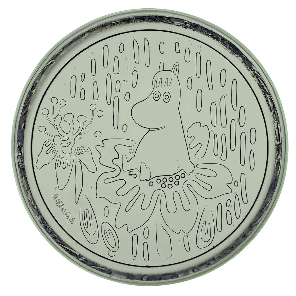 Moomin Pine Green Glass Plate - Moomin Arabia - The Official Moomin Shop