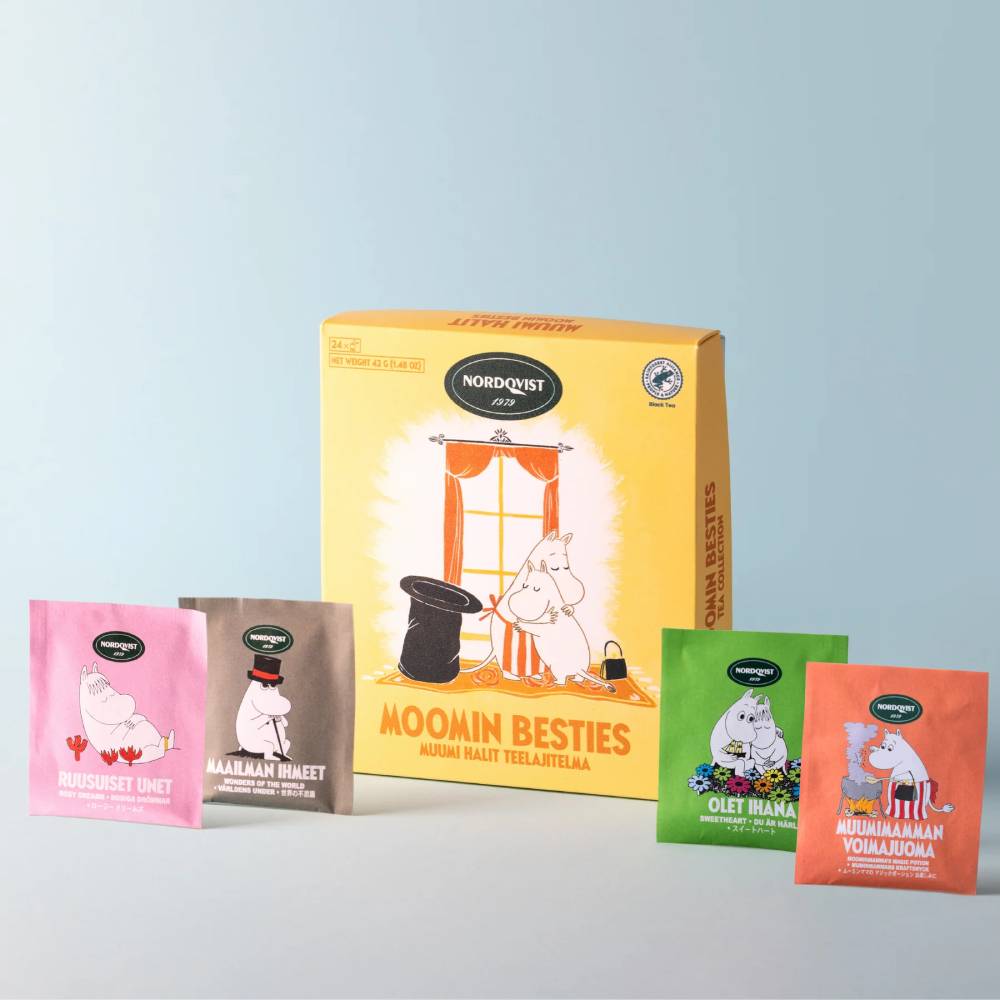 Moomin Besties Bagged Tea 24pack - Nordqvist - The Official Moomin Shop