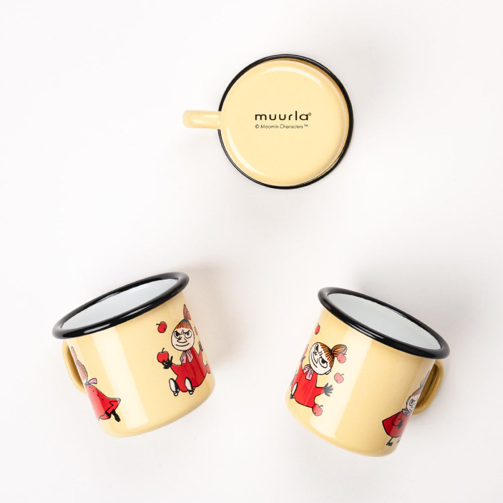 Little My Retro Mug 2,5dl Yellow - The Official Moomin Shop