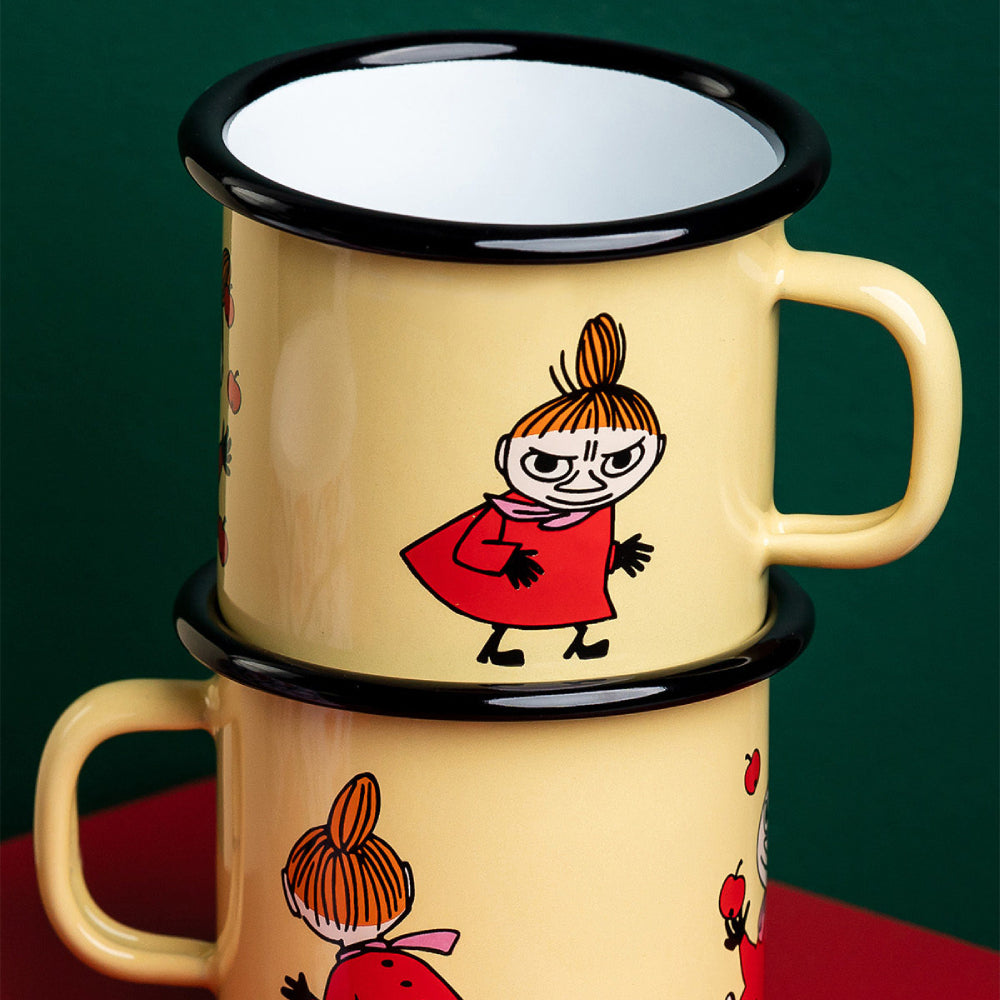 Little My Retro Mug 2,5dl Yellow - The Official Moomin Shop
