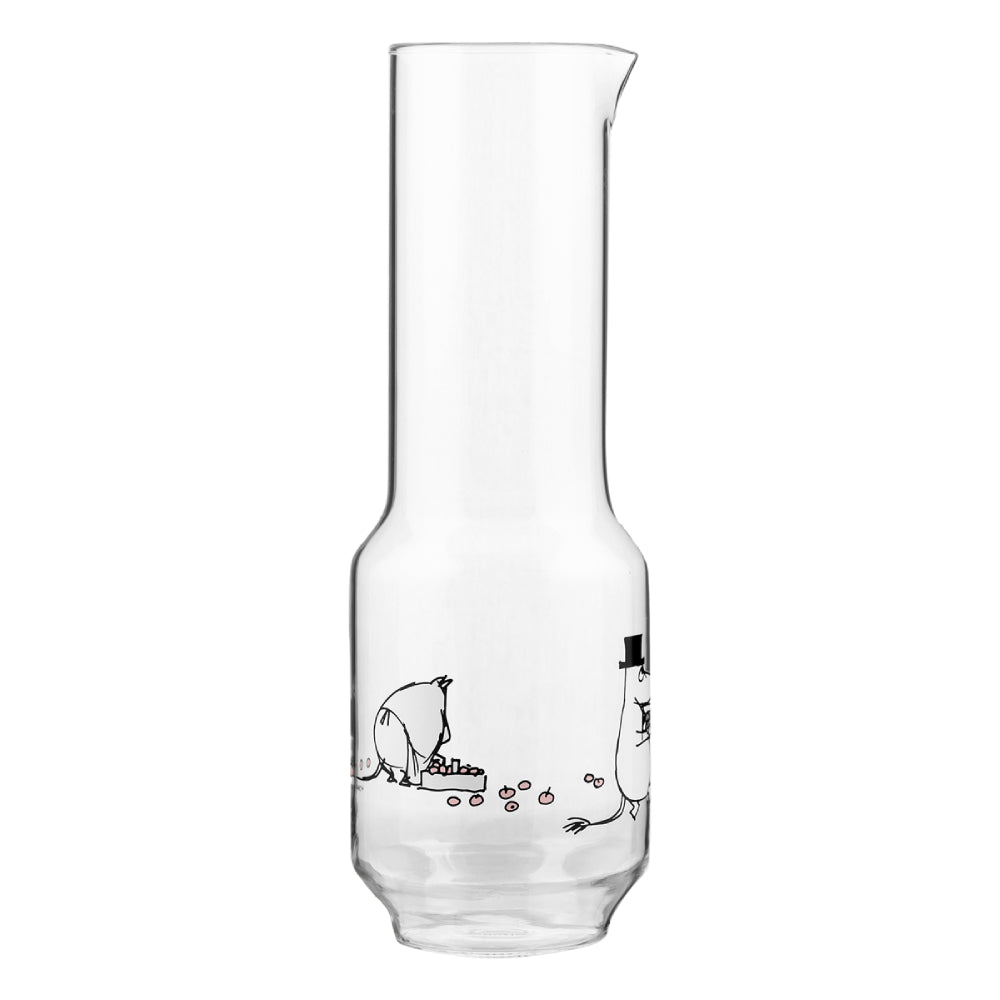 Moomin Originals Harvest Time Glass pitcher 1,2 L - Muurla - The Official Moomin Shop
