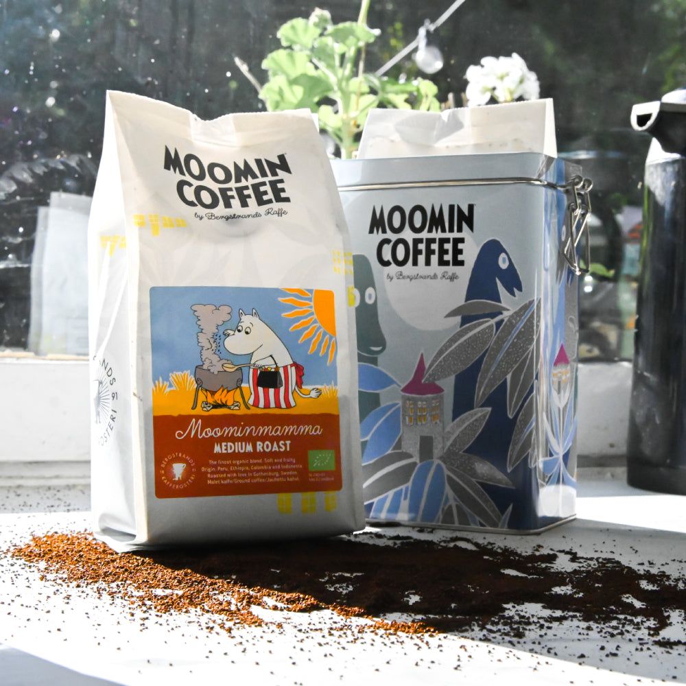 Moomin Coffee Tin  - Bergstrand Kafferosteri - The Official Moomin Shop