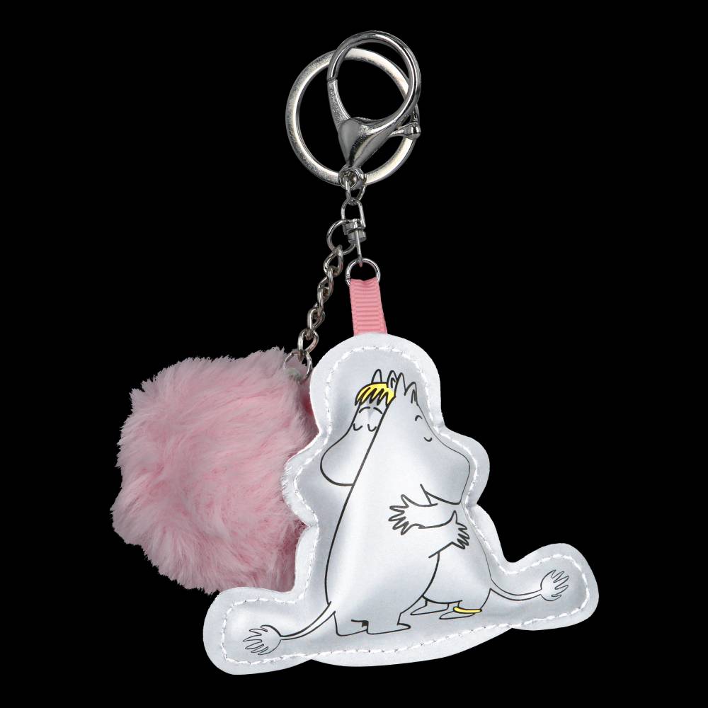 Moomin Hug Reflecting Keyring