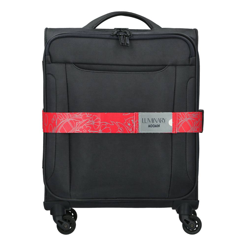 Moomin Fishing Reflecting Luggage Strap Red - The Official Moomin Shop