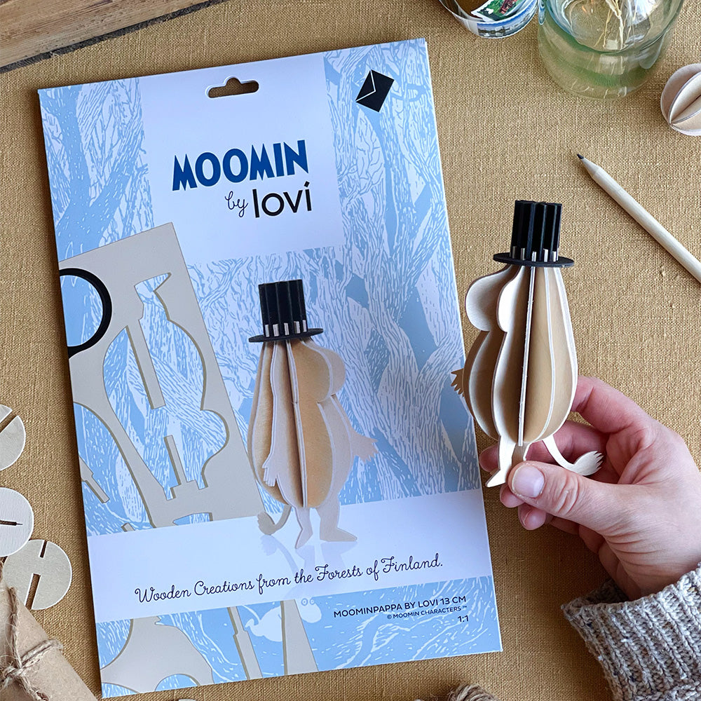 Moominpappa Figurine 13cm - The Official Moomin Shop