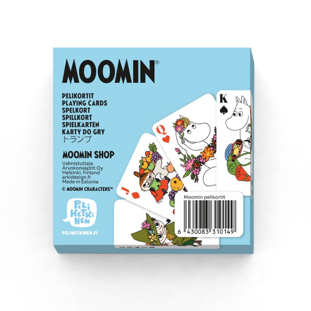 Moomintroll & Snufkin Playing Cards - The Official Moomin Shop