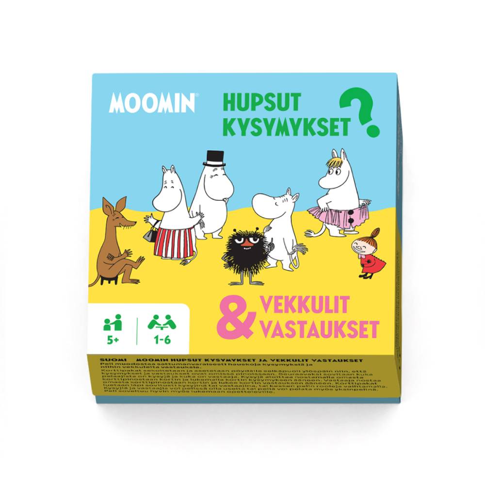 Moomin Game Hupsut Kysymykset & Vekkulit Vastaukset FIN - The Official Moomin Shop
