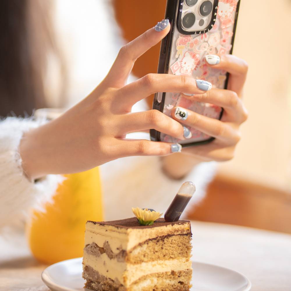 Moomin Winter Tale Press-on Nails Blue - The Official Moomin Shop