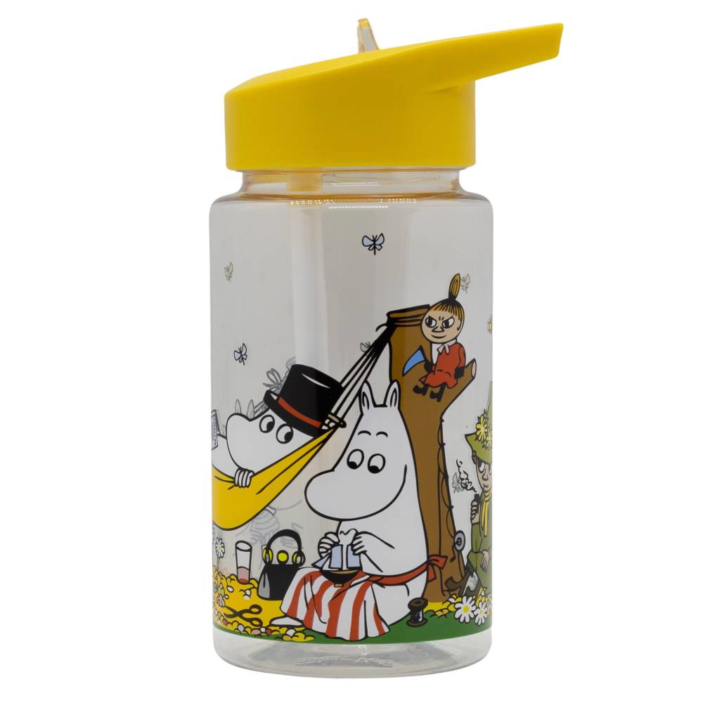 Moomin Picnic Water Bottle Yellow – Rätt Start - The Official Moomin Shop