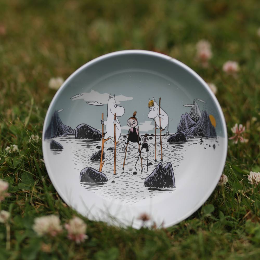 Moomin Islands Bowl Grey - The Official Moomin Shop