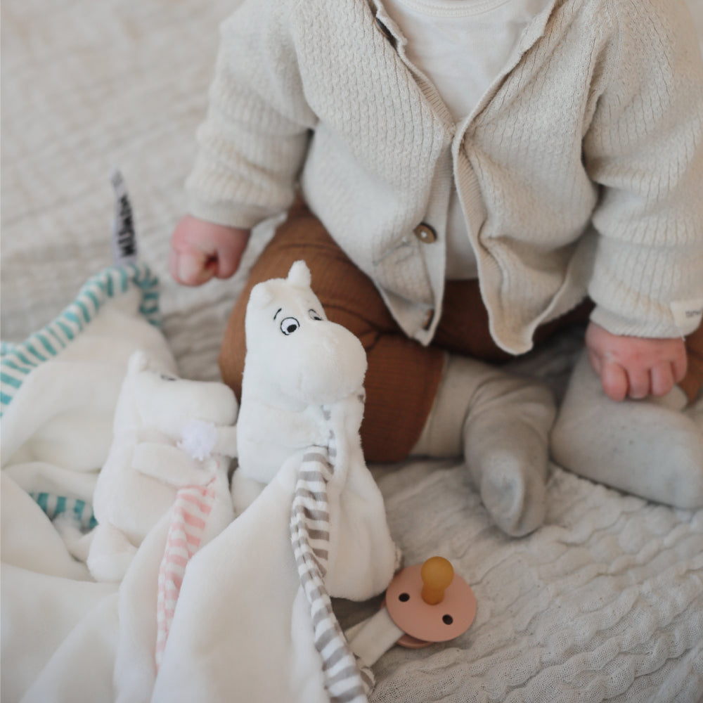 Moomintroll Baby Blanket Grey - Rätt Start - The Official Moomin Shop