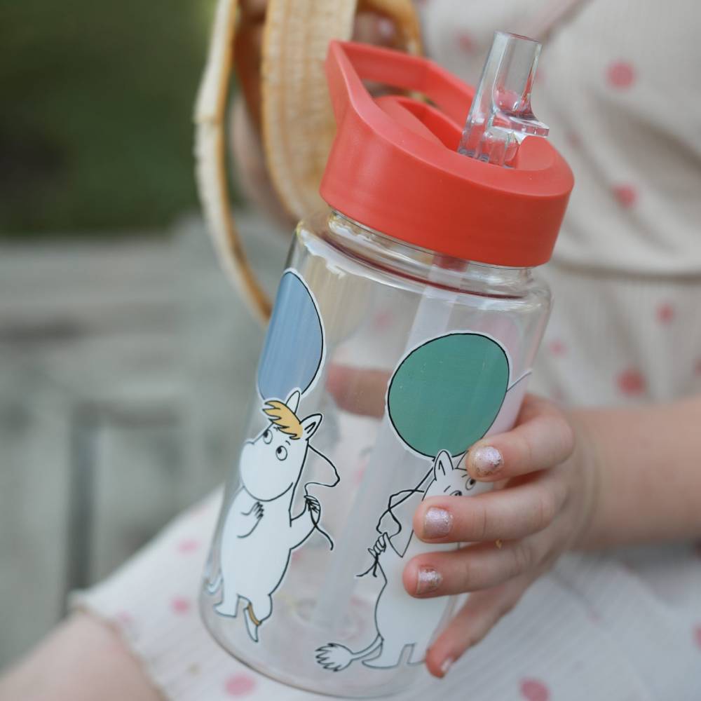 Moomin Festivities Water Bottle Red - The Official Moomin Shop