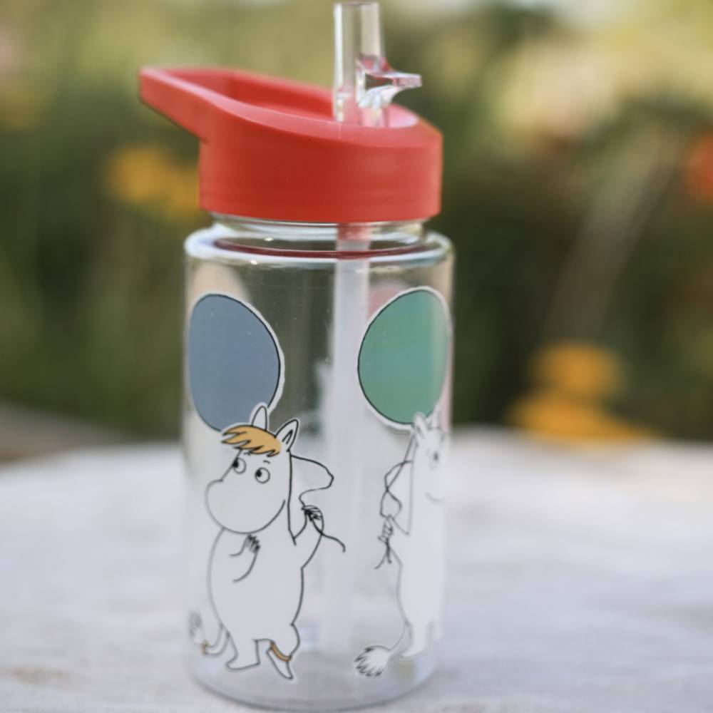 Moomin Festivities Water Bottle Red - The Official Moomin Shop