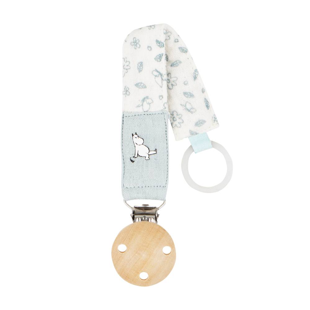 Moomin Pacifier Clip Blue - The Official Moomin Shop