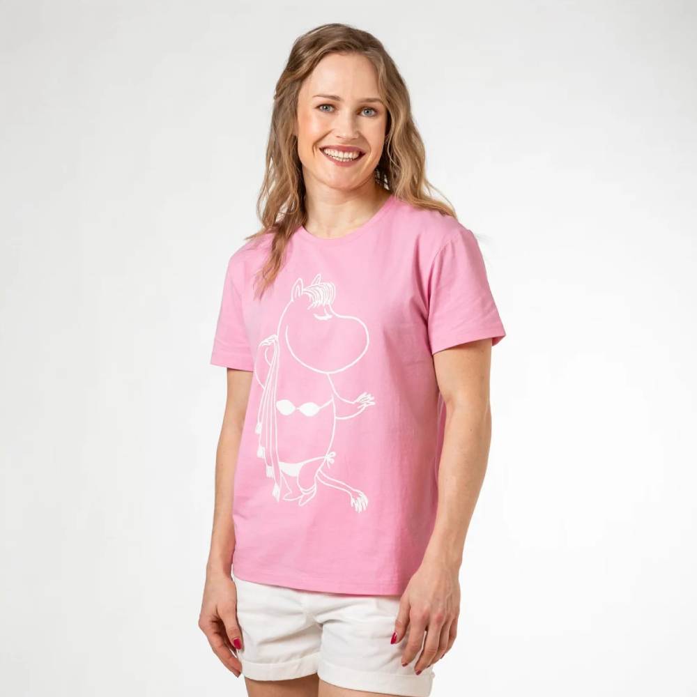 Snorkmaiden Bikini T-shirt Pink - Martinex - The Official Moomin Shop