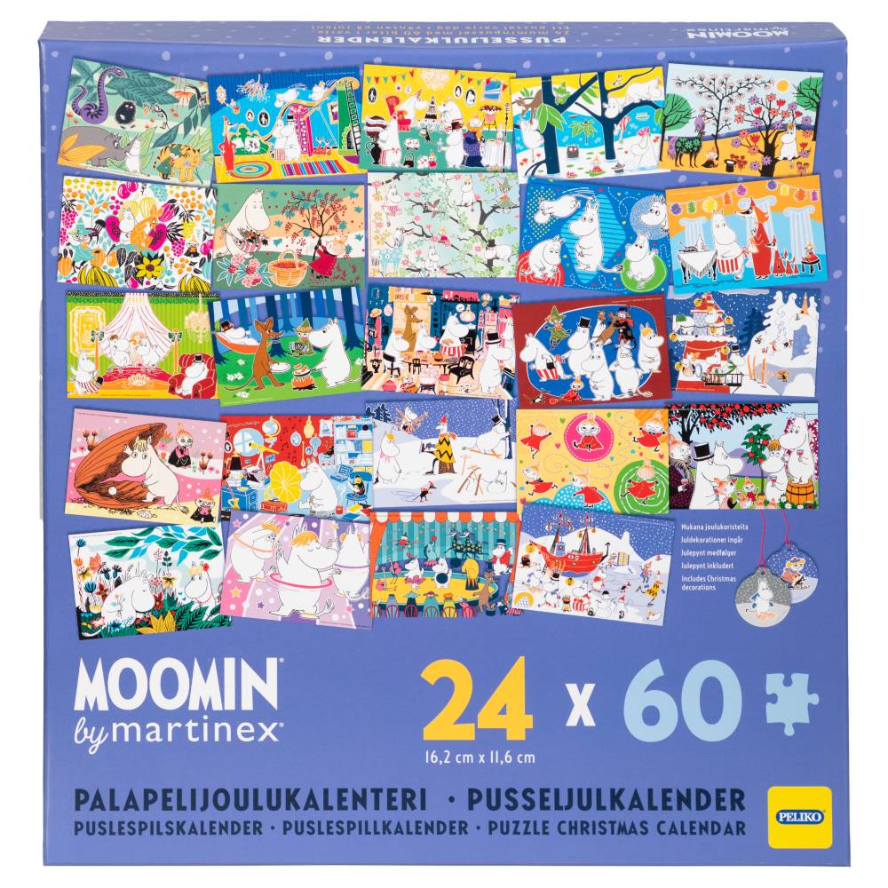 Moomin Puzzle Advent Calendar 2024 - Martinex - The Official Moomin Shop