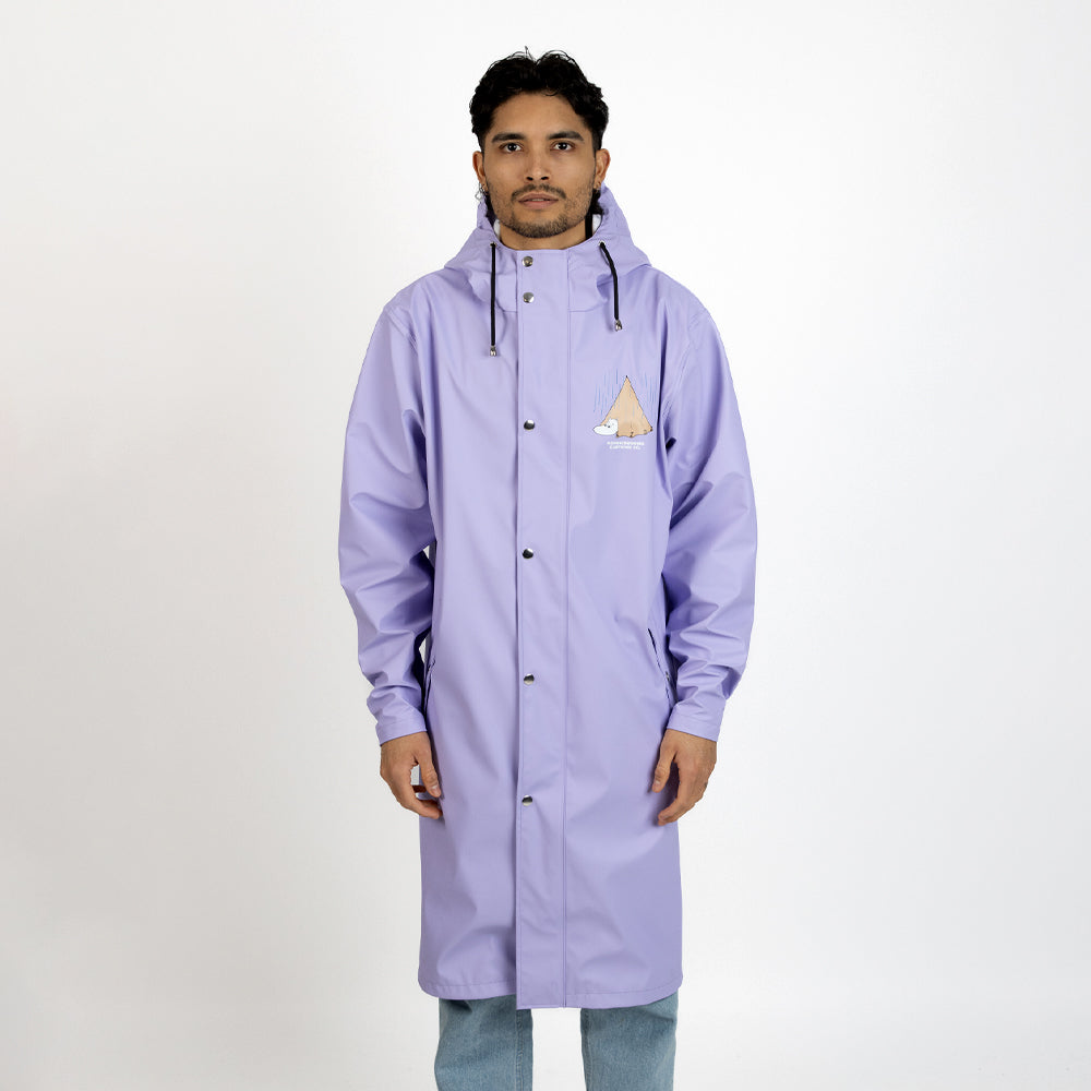 Moomintroll Rain Jacket Lilac - Nordicbuddies - The Official Moomin Shop