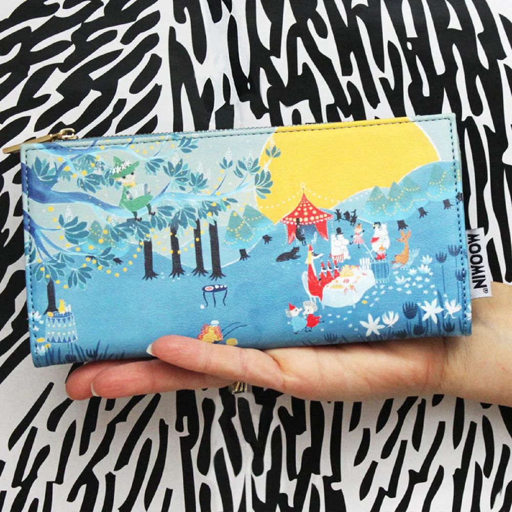 Moomin Sunset Party Wallet - House of Disaster - The Official Moomin Shop