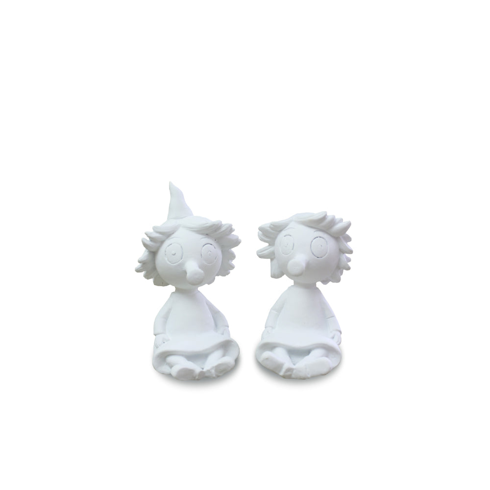 Thingumy & Bob Figurine - The Official Moomin Shop