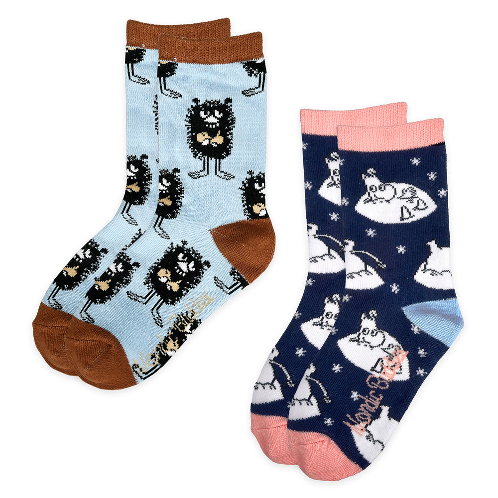 Moomintroll &amp; Stinky Socks Kids 2-set - Nordicbuddies - The Official Moomin Shop