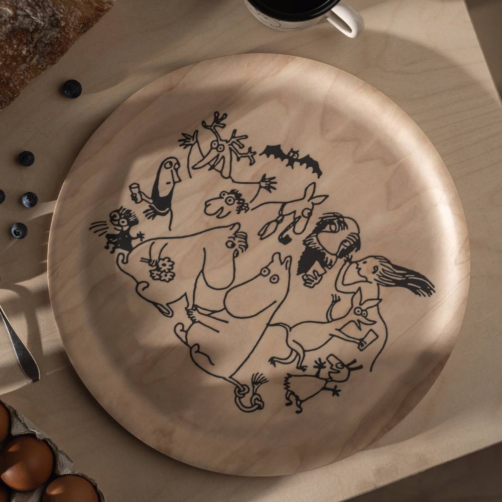 Moomin 80 Tray Ø35cm - The Official Moomin Shop