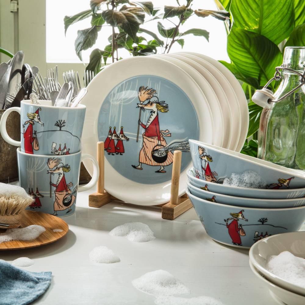 Fillyjonk Plate 19cm Lightblue - The Official Moomin Shop