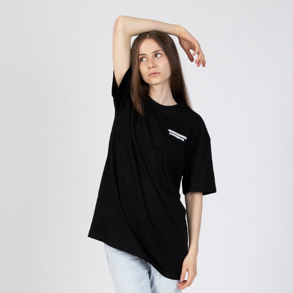 Moomintroll Angry T-shirt Black - The Official Moomin Shop