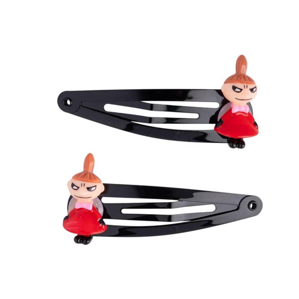 Little My Hair Clips Black 2pcs - The Official Moomin Shop