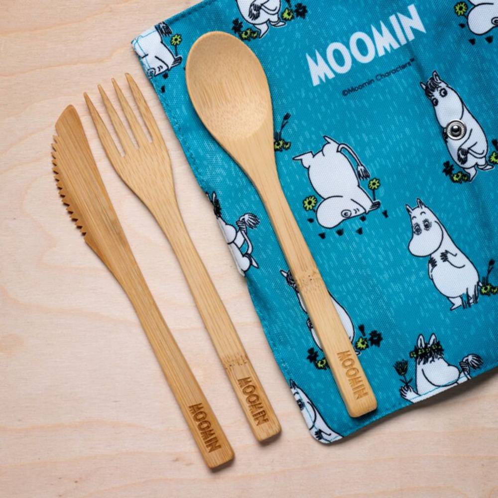 Moomin Natural Bamboo Cutlery 6-Set - Puckator - The Official Moomin Shop